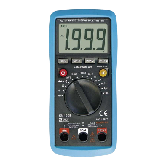 Emos M0420 Owner's Manual