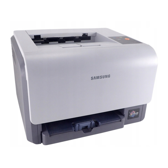 Samsung CLP-300 Series Service Manual