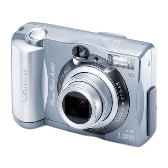 Canon PowerShot A30 Service Manual