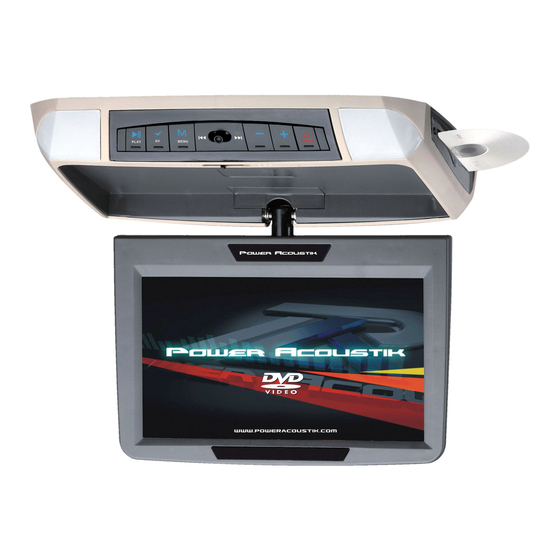 Power Acoustik PMD-90CM DVD Entertainment Manuals