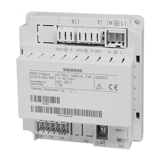 Siemens Albatros 2 QAA55 Series User Manual
