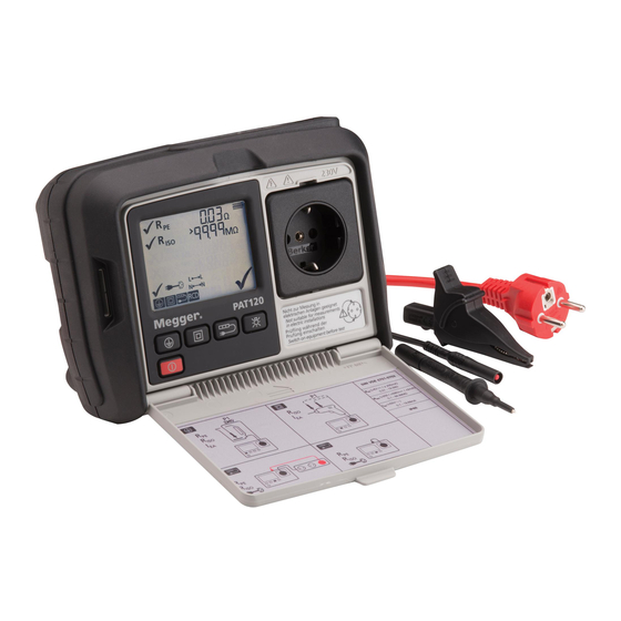 Megger PAT120 Series User Manual