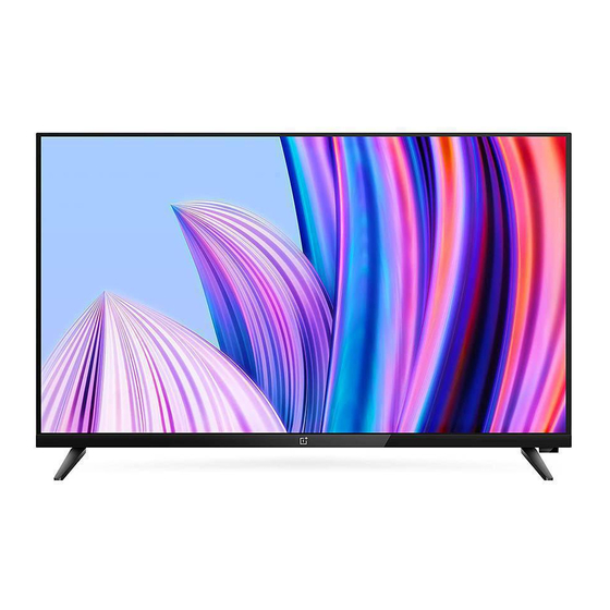 User Manuals: OnePlus 32HA0A00 LED Android TV