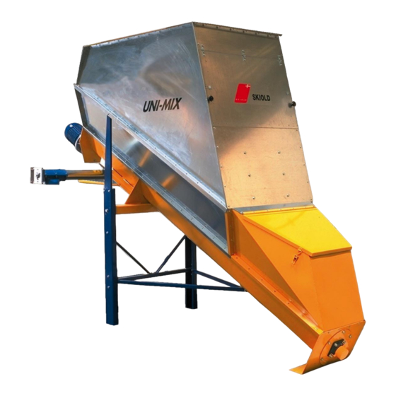 SKIOLD UNI-MIX 1000 GM: 590061 Instruction Manual