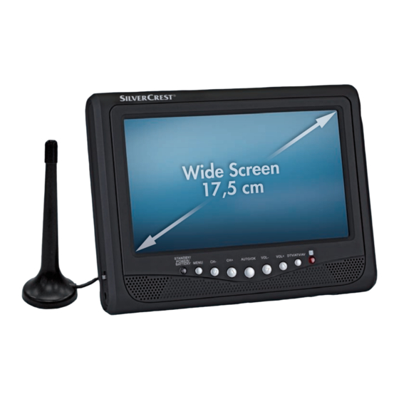 Silvercrest LT 710 User Manual And Service Information