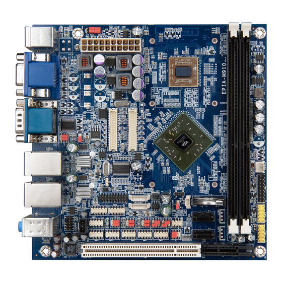 VIA Technologies EPIA-M910 User Manual