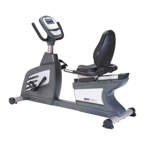 User Manuals: MultiSports CC-755R Exercise Bike