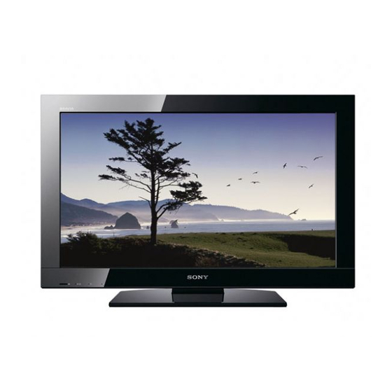 Sony Bravia KLV-32BX300 Operating Instructions Manual
