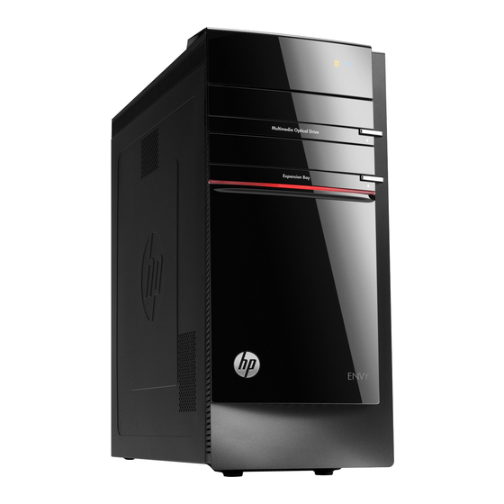 HP ENVY H8-1400 QUICK SETUP MANUAL Pdf Download | ManualsLib