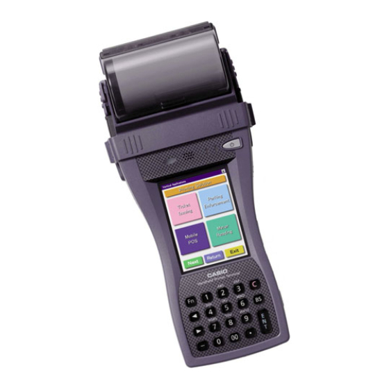Casio IT-3000 - Win CE .NET 4.1 400 MHz User Manual