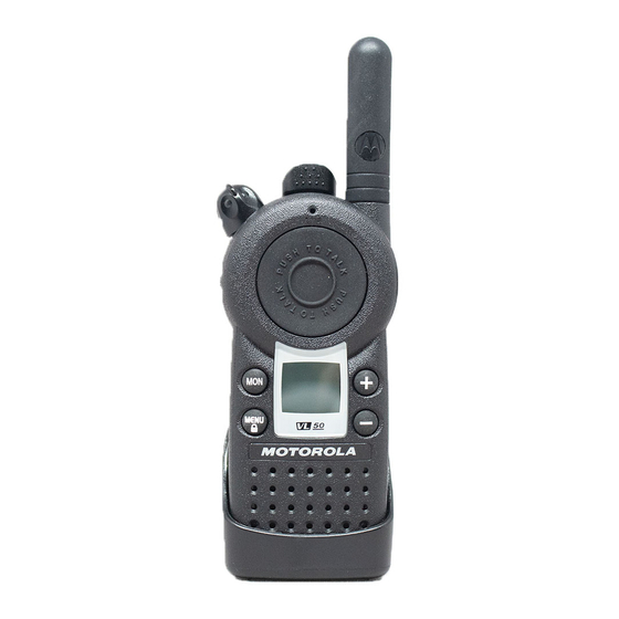 Motorola HMN9051A - HMN - Speaker Microphone User Manual