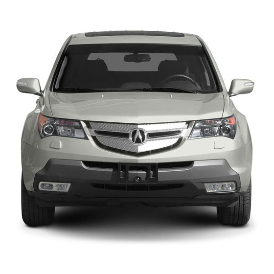 ACURA 2008 MDX OWNER'S MANUAL Pdf Download ManualsLib