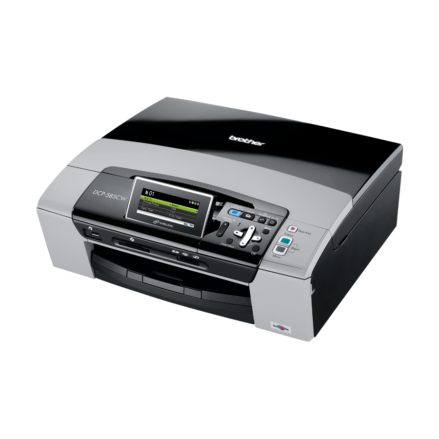 Brother DCP 585CW - Color Inkjet - All-in-One Guia Del Usuario En Red Manual