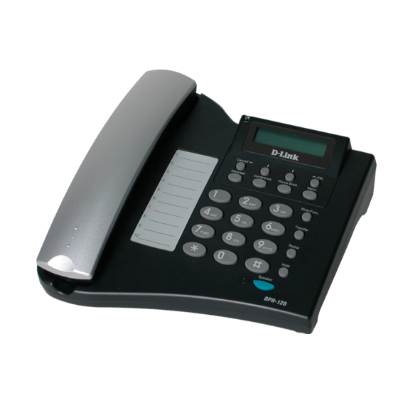 D-Link DPH-120S Quick User Manual
