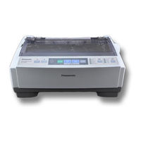 Panasonic KX-P3196 - KX-P 3196 B/W Dot-matrix Printer Operating Instructions Manual