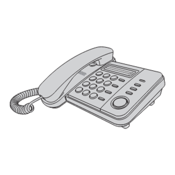 Panasonic KX-TS520FX Operating Instructions