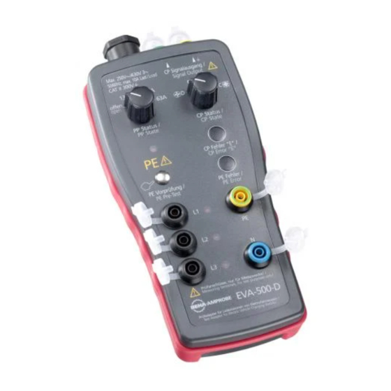 Beha-Amprobe EV-500 Series User Manual