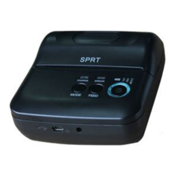 MobiPrint MPT9BT User Manual