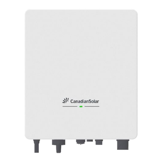 CanadianSolar CSI-3K-S22002-E User Manual