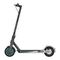 Xiaomi Mi Electric Scooter 1S Important Information Manual