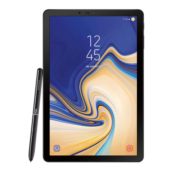 Samsung Galaxy Tab S4 Manual