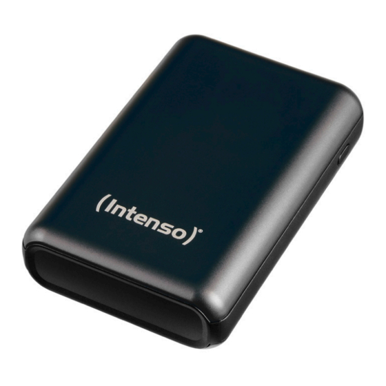 Intenso A10000 User Manual