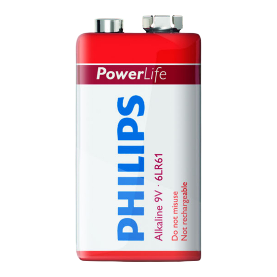 Philips PowerLife 6LR61P1B Brochure