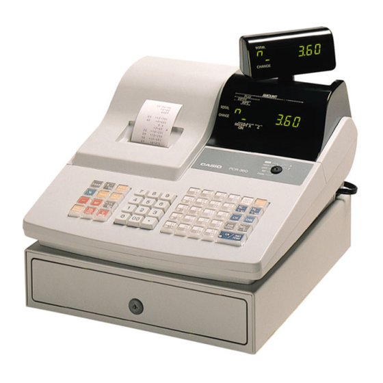 Casio PCR-360 Manuals