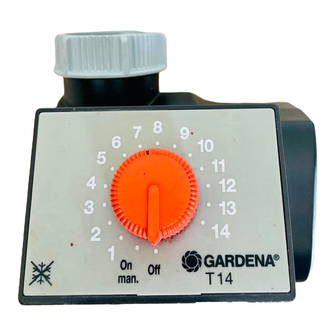 Gardena T 14 Operating Instructions Manual