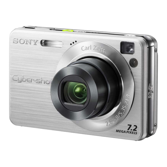 Sony DSC-W115 Service Manual