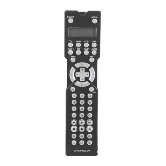 THOMSON ROC8209 Operating	 Instruction