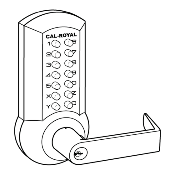 Cal-Royal CRCODE-202 Instruction And Programming Manual