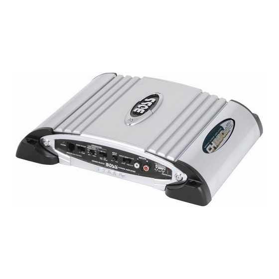 Boss Audio Systems Chaos CH850M Service Manual