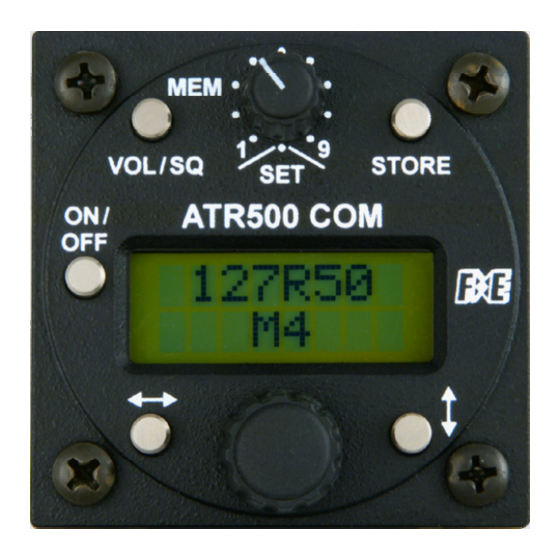 Funkwerk ATR500 Communication Transceiver Manuals