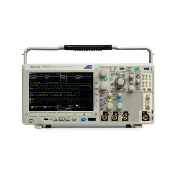 Tektronix MDO3000 Series Demonstration Manual