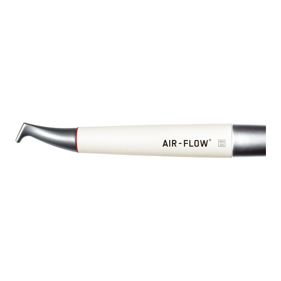 EMS Hu-Friedy AIR-FLOW EL-308 Operation Instructions Manual