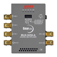 Ross GearLite MUX-9258-A User Manual