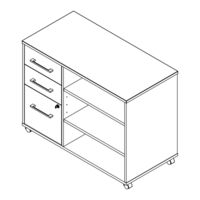 bbf Hustle Office HUF140WH Assembly Manual