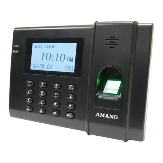 Amano Time Guardian FRT-40 User Manual