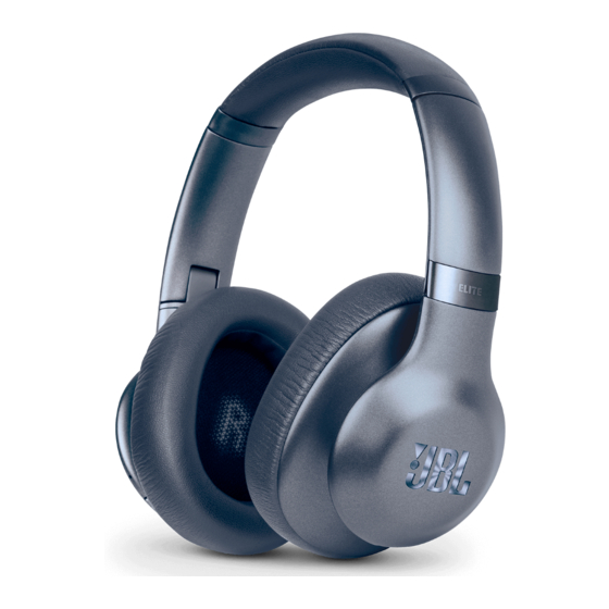 JBL Everest Elite 750NC Quick Start Manual