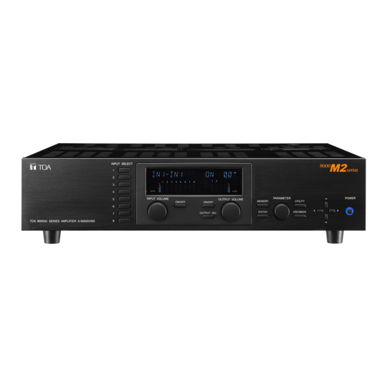 Toa  M-9000 Specifications
