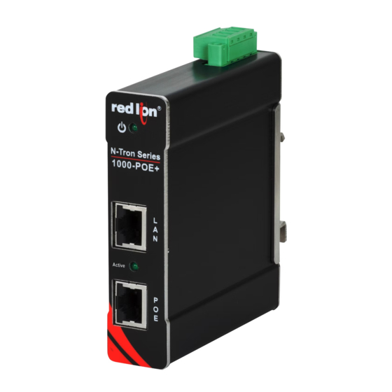 red lion N-Tron 1000 Series Hardware Manual