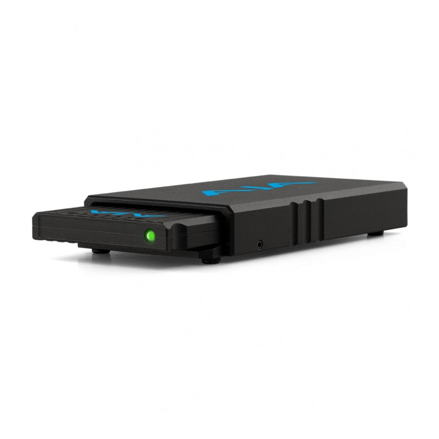 AJA PAK Dock Pro Installation And Operation Manual