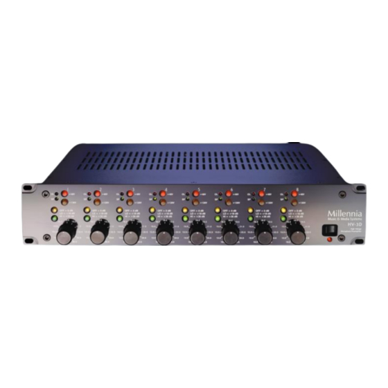 Millenia Media HV-3C Owner's Manual