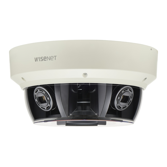 Wisenet PNM-9080VQ Quick Manual