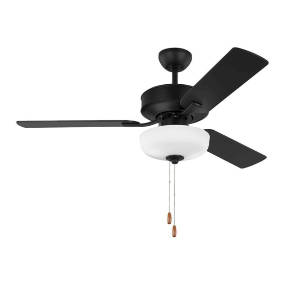 Monte Carlo Fan Company Linden 3LD48 D Series Owner's Manual And Installation Manual