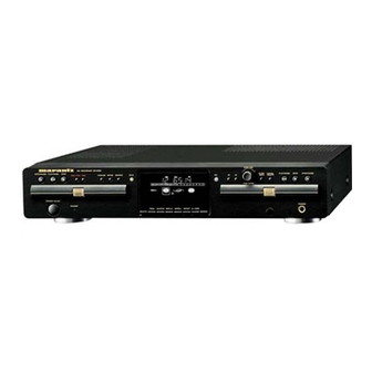 Marantz DR4050 User Manual