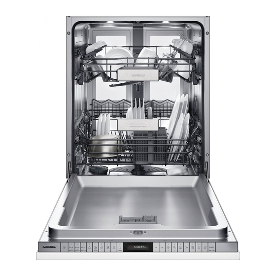 Gaggenau DF260101 Information For Use