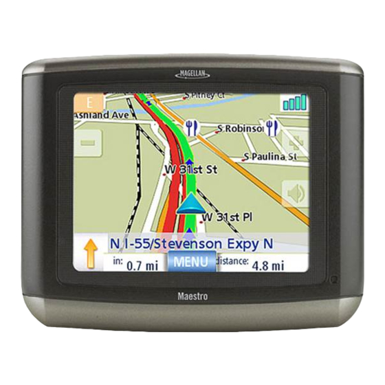Magellan Maestro 3140 User Manual