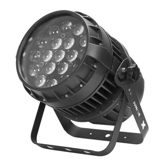PR Lighting JNR-8154B Manual